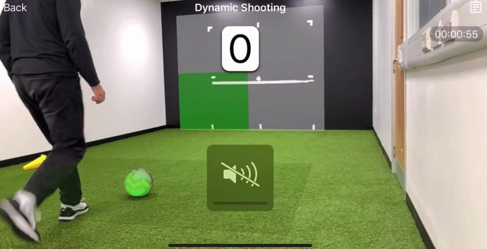 Building an activity field template for a training drill