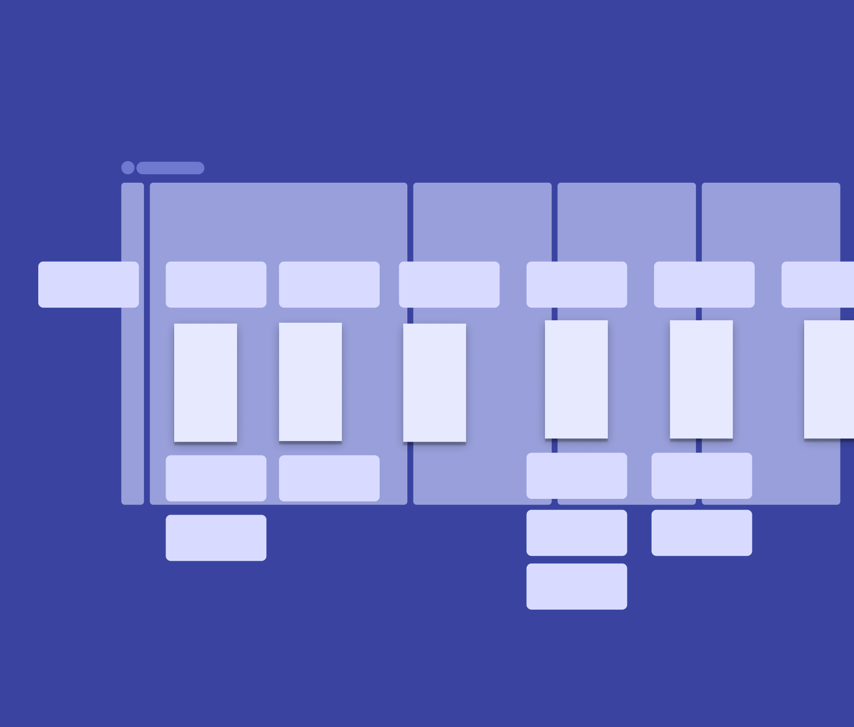 Breaking screens into organisms, molecules and atoms