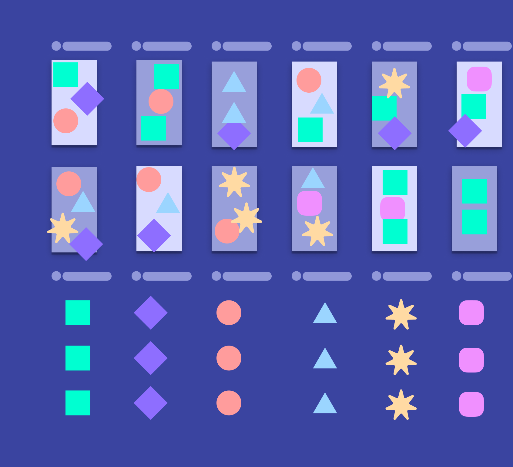 Atom variations — button CTAs