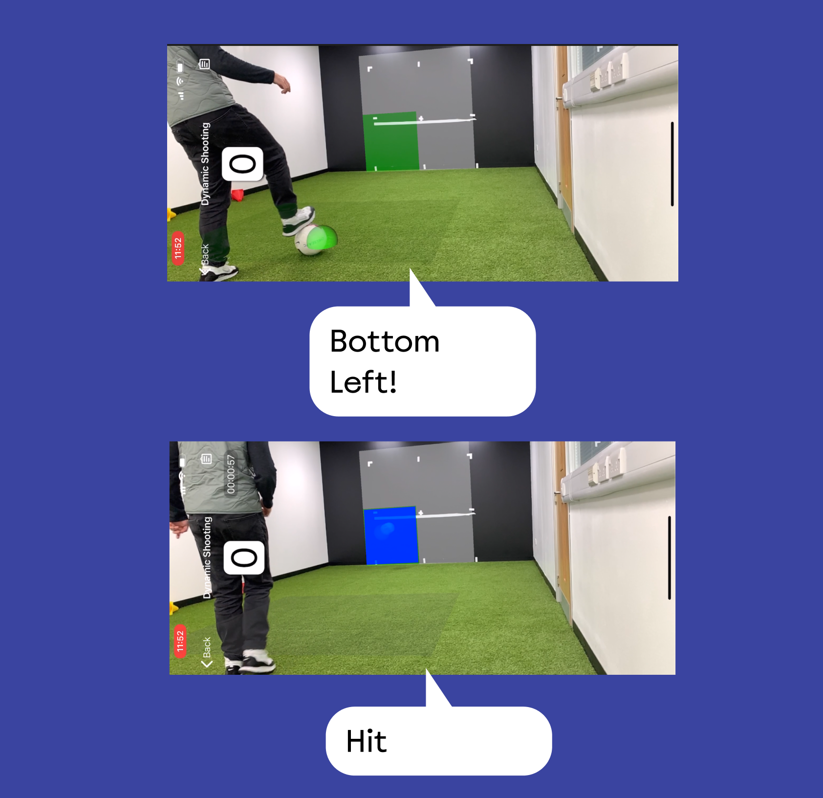 Dynamic Shooting gameplay