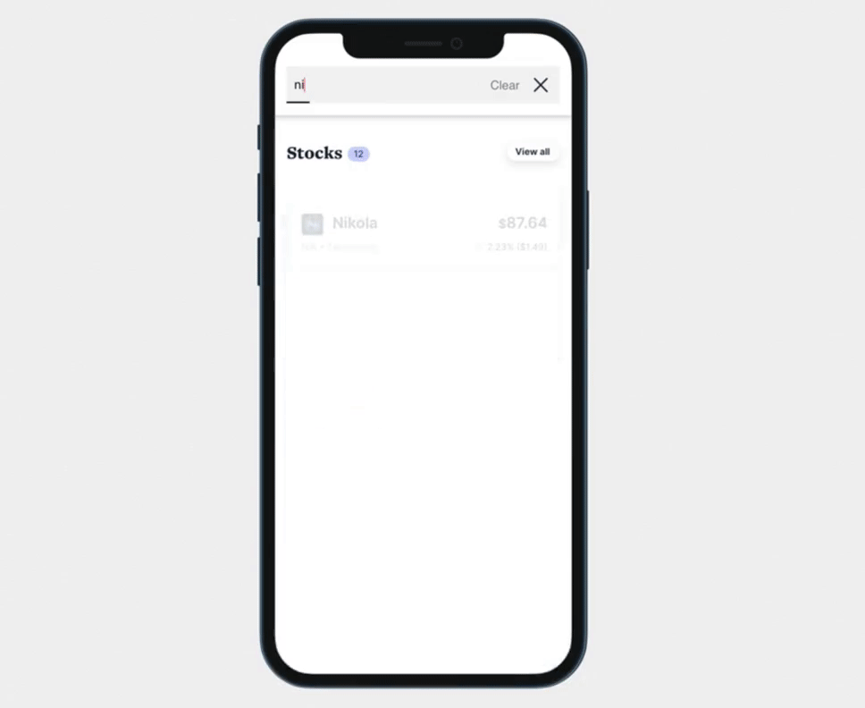 Search interaction