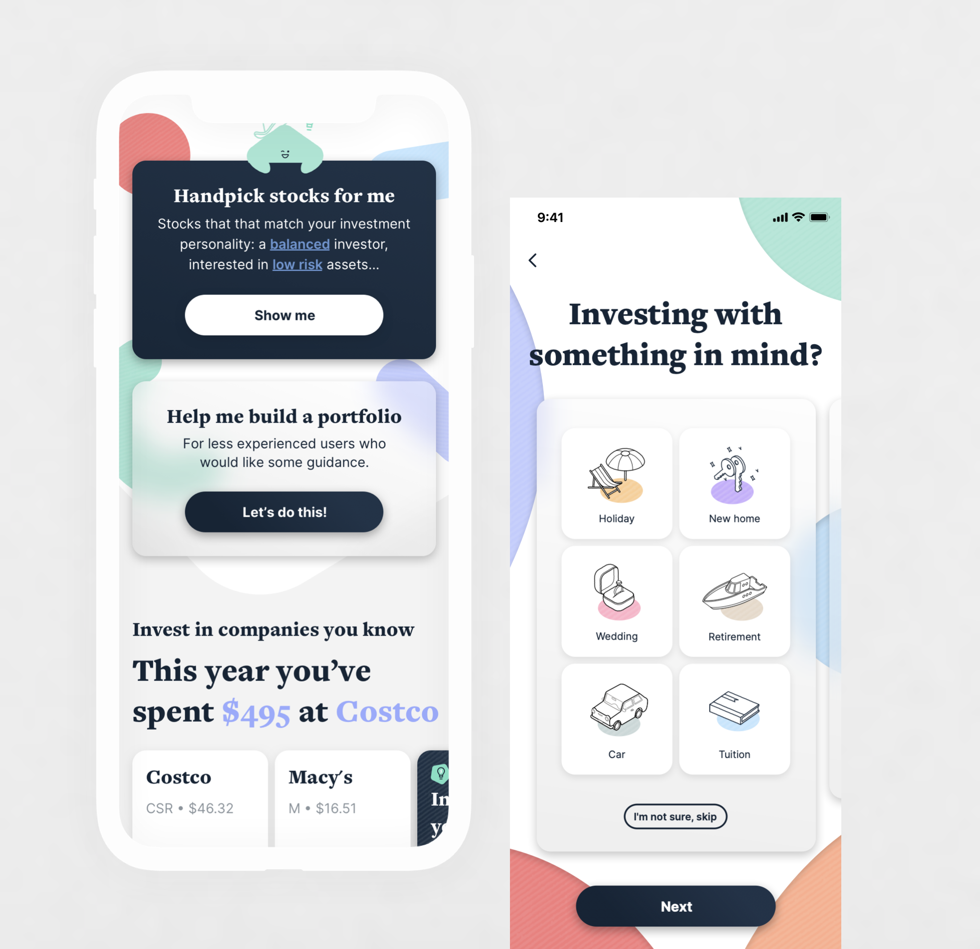 Portfolio builder